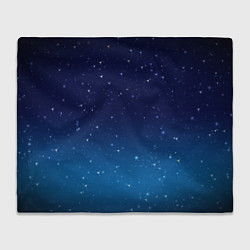 Плед флисовый Звездное небо, цвет: 3D-велсофт