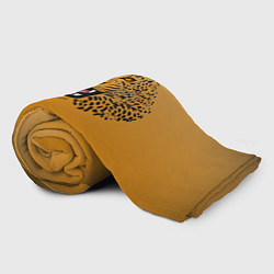 Плед флисовый Леопард, цвет: 3D-велсофт — фото 2