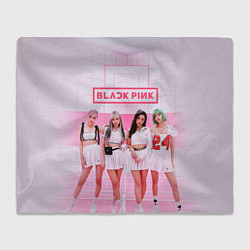 Плед флисовый BLACKPINK, цвет: 3D-велсофт