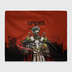 Плед флисовый Hades - Арес, цвет: 3D-велсофт