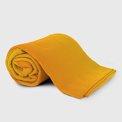 Плед флисовый Оранжевый градиент, цвет: 3D-велсофт — фото 2