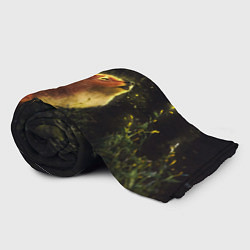Плед флисовый Лисица, цвет: 3D-велсофт — фото 2