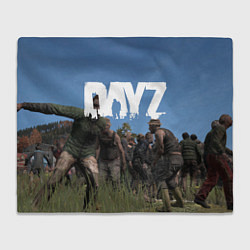 Плед флисовый DayZ, цвет: 3D-велсофт