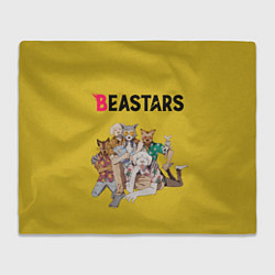 Плед флисовый Beastars Джуно и Луис, цвет: 3D-велсофт