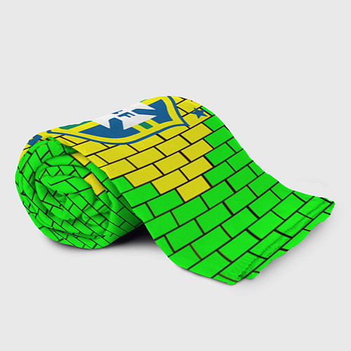 Плед Сборная Бразилии / 3D-Велсофт – фото 2