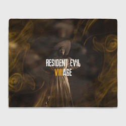 Плед флисовый RESIDENT EVIL VILLAGE ЛЕДИ ДИМИТРЕСКУ Z, цвет: 3D-велсофт