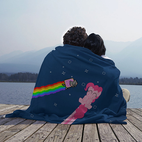 Плед Nyan cat x Pony / 3D-Велсофт – фото 2