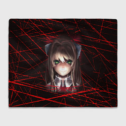 Плед флисовый Literature Club Моника, цвет: 3D-велсофт