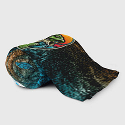 Плед флисовый Рыба на крючке, цвет: 3D-велсофт — фото 2