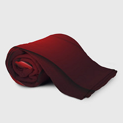 Плед флисовый 3D red Абстрактные линии, цвет: 3D-велсофт — фото 2