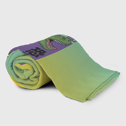 Плед T-rex Король динозавров / 3D-Велсофт – фото 2