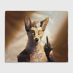 Плед Furry jackal