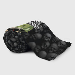Плед флисовый Five Finger Death Punch 5FDP Z, цвет: 3D-велсофт — фото 2