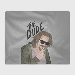 Плед флисовый The Dude, цвет: 3D-велсофт