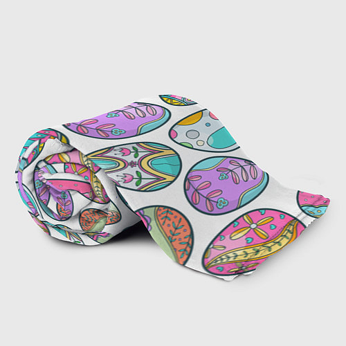 Плед Пасхальные яйца / 3D-Велсофт – фото 2