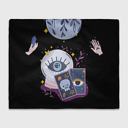 Плед флисовый Магия, цвет: 3D-велсофт