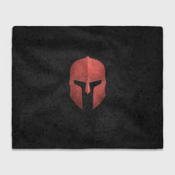 Плед флисовый Гладиатор, цвет: 3D-велсофт