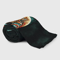 Плед флисовый Amon Amarth, цвет: 3D-велсофт — фото 2