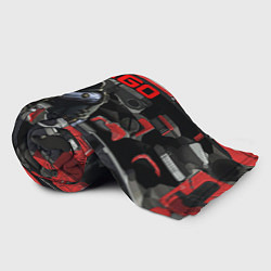 Плед флисовый Skin agressor cs go, цвет: 3D-велсофт — фото 2