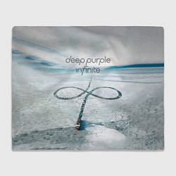 Плед флисовый Infinite - Deep Purple, цвет: 3D-велсофт