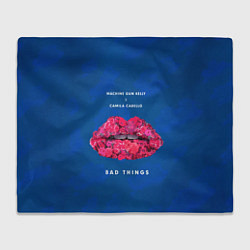 Плед флисовый MGK x Camila Cabello, цвет: 3D-велсофт