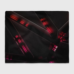 Плед флисовый Ночные огни, цвет: 3D-велсофт