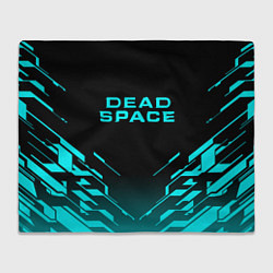 Плед флисовый DEAD SPACE МЁРТВЫЙ КОСМОС, цвет: 3D-велсофт