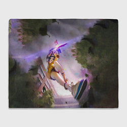 Плед флисовый Ай Ото Приоритет Чудо-Яйца, цвет: 3D-велсофт