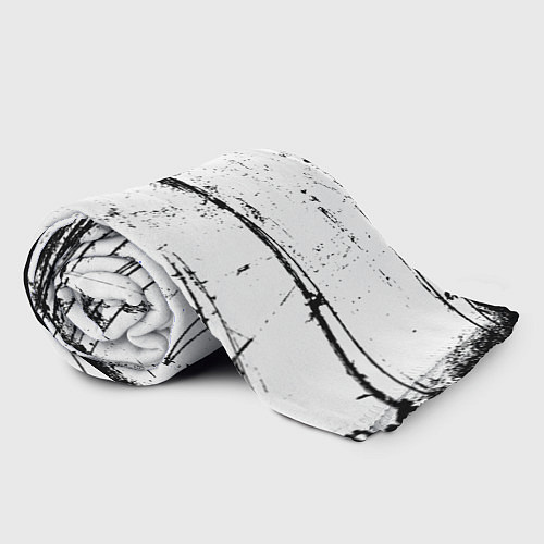 Плед ИСПАЧКАННЫЙ КРАСКОЙ / 3D-Велсофт – фото 2