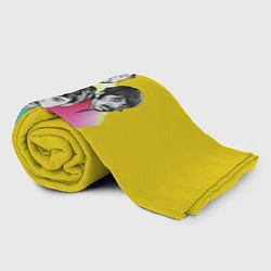 Плед флисовый Банда Битлов, цвет: 3D-велсофт — фото 2