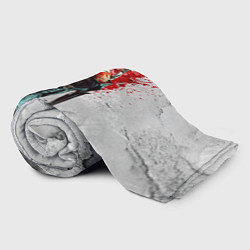 Плед флисовый White Dante, цвет: 3D-велсофт — фото 2