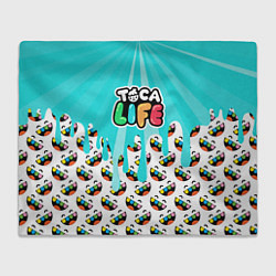 Плед флисовый TOGA LIFE, цвет: 3D-велсофт