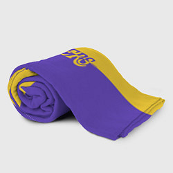 Плед флисовый KobeBryant Los Angeles Lakers,, цвет: 3D-велсофт — фото 2