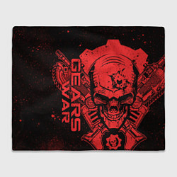 Плед флисовый Gears 5 - Gears of War, цвет: 3D-велсофт