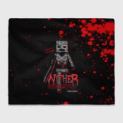 Плед флисовый WITHER SKELETON, цвет: 3D-велсофт