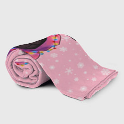 Плед флисовый Страж в гирлянде, цвет: 3D-велсофт — фото 2