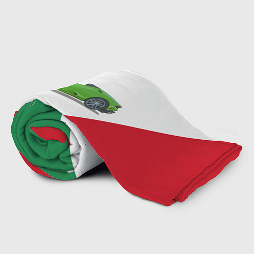 Плед Lamborghini Италия / 3D-Велсофт – фото 2