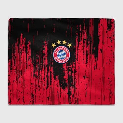 Плед флисовый Bayern Munchen: Бавария, цвет: 3D-велсофт