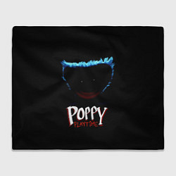 Плед флисовый Poppy Playtime: Huggy Wuggy, цвет: 3D-велсофт