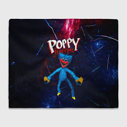 Плед флисовый Poppy Playtime, цвет: 3D-велсофт