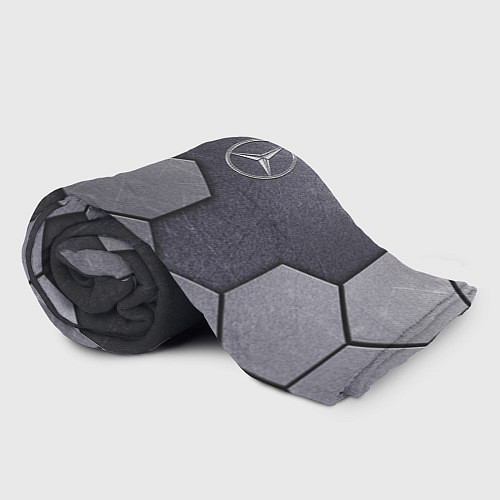 Плед Mercedes-Benz vanguard pattern / 3D-Велсофт – фото 2