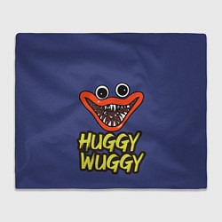 Плед флисовый Huggy Wuggy: Smile, цвет: 3D-велсофт
