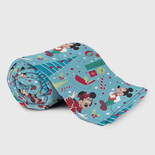 Плед Mickey and Minnie pattern / 3D-Велсофт – фото 2