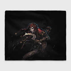 Плед флисовый The Grim Buffoon, цвет: 3D-велсофт