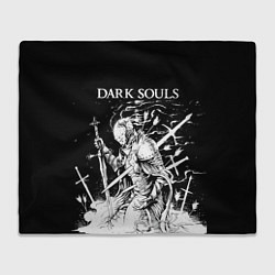Плед флисовый Dark Souls, The Ashen One, цвет: 3D-велсофт