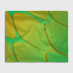 Плед флисовый Градиентная абстракция, цвет: 3D-велсофт