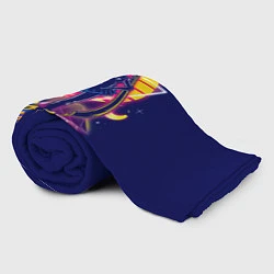 Плед флисовый Сейлор Мун космос, цвет: 3D-велсофт — фото 2