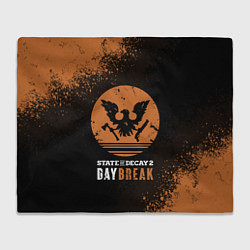 Плед флисовый Day break State of Decay 2, цвет: 3D-велсофт