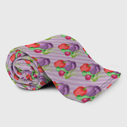 Плед флисовый Овощной микс Vegan, цвет: 3D-велсофт — фото 2