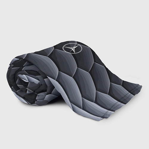 Плед Mercedes Benz pattern / 3D-Велсофт – фото 2